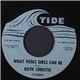 Ruth Christie - What Fools Girls Can Be